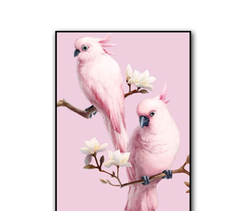 Orluxia Diamond Painting – Round Drill Parrot Design