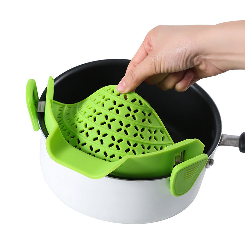 Orluxia Kitchen Silicone Pot Side Drain Stopper – Leak-Proof & Spill-Resistant