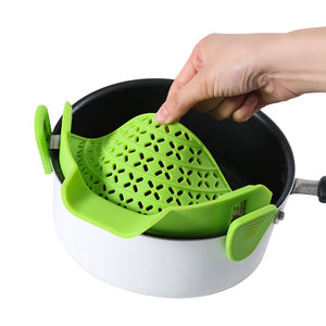 Orluxia Kitchen Silicone Pot Side Drain Stopper – Leak-Proof & Spill-Resistant