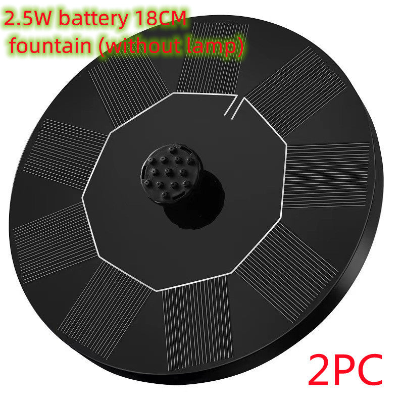 Orluxia Solar Fountain Outdoor Floating Water Pump for Bird Bath, Garden & Pond Decoration