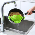 Orluxia Kitchen Silicone Pot Side Drain Stopper – Leak-Proof & Spill-Resistant