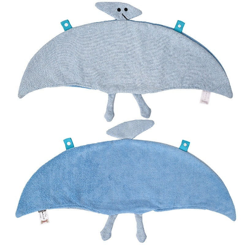 Orluxia Dog Quick-Drying Bathrobe – Strong Absorbent Pet Bath Towel