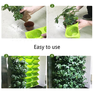 Orluxia Stackable Wall Hanging Vertical Planter
