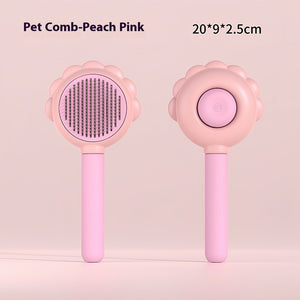 Orluxia 2-in-1 Self-Cleaning Dog & Cat Grooming Brush with Spray