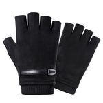 Orluxia Half Finger Suede Sports Gloves – Lightweight Outdoor Riding Gloves for Spring