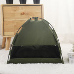 Orluxia Cat Tent Cooling Bed – Portable Pet House with Cushion for Dogs & Cats