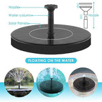 Orluxia Solar Fountain Outdoor Floating Water Pump for Bird Bath, Garden & Pond Decoration