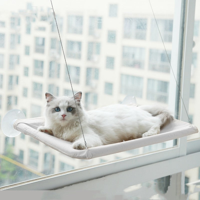 Orluxia Pet Litter Sucker Cat Window Hammock – Hanging Oxford Cloth Cat Bed