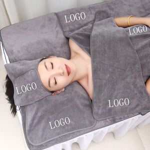 Orluxia Microfiber Thickened Towel – Multi-Purpose Car Wash & Salon Bath Towel
