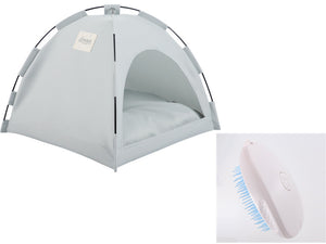 Orluxia Cat Tent Cooling Bed – Portable Pet House with Cushion for Dogs & Cats