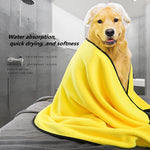 Orluxia Super Absorbent Dog Towels – Quick-Dry Microfiber Bath Towel for Dogs & Cats