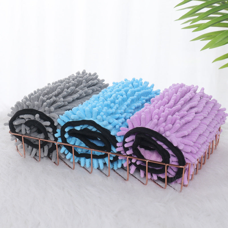 Orluxia Super Absorbent Pet Bath Towel – Quick-Dry Microfiber Dog & Cat Bathrobe