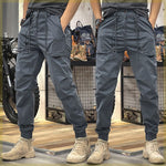 Orluxia Japanese-Style Retro Overalls – Unisex Cotton Twill Cropped Work Pants for Spring