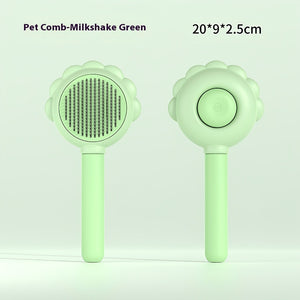 Orluxia 2-in-1 Self-Cleaning Dog & Cat Grooming Brush with Spray
