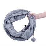 Orluxia Long Cat Tunnel Toys – Collapsible Suede Play Tube for Cats, Kittens & Rabbits