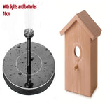 Orluxia Solar Fountain Outdoor Floating Water Pump for Bird Bath, Garden & Pond Decoration