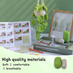 Orluxia Decorative Plant Crochet Hook Material Kit