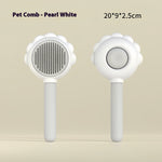 Orluxia 2-in-1 Self-Cleaning Dog & Cat Grooming Brush with Spray