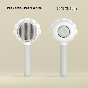 Orluxia 2-in-1 Self-Cleaning Dog & Cat Grooming Brush with Spray