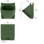 Orluxia Stackable Wall Hanging Vertical Planter