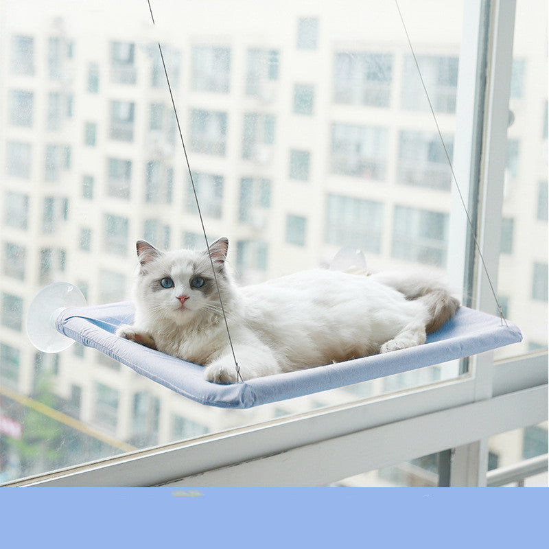 Orluxia Pet Litter Sucker Cat Window Hammock – Hanging Oxford Cloth Cat Bed