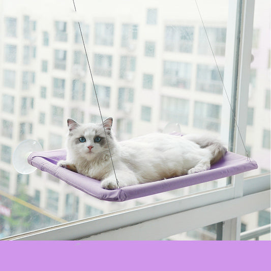 Orluxia Pet Litter Sucker Cat Window Hammock – Hanging Oxford Cloth Cat Bed