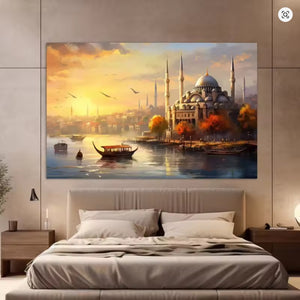 Orluxia Living Room Decorative Canvas Painting