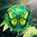 Orluxia Creative Butterfly Theme Acrylic Wall Hanging Decoration