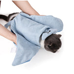 Orluxia Dog Quick-Drying Bathrobe – Strong Absorbent Pet Bath Towel