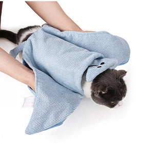 Orluxia Dog Quick-Drying Bathrobe – Strong Absorbent Pet Bath Towel