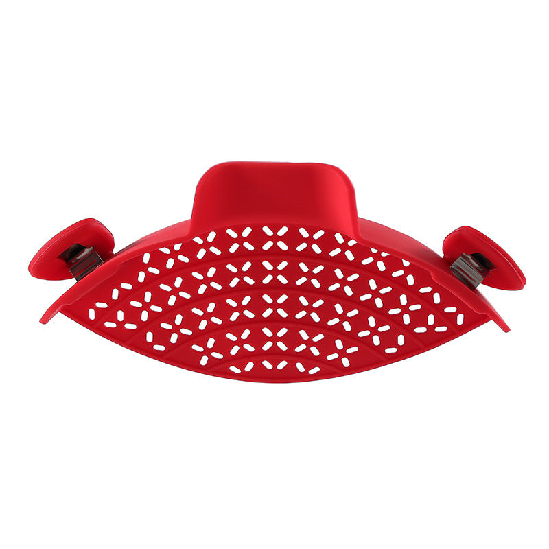 Orluxia Kitchen Silicone Pot Side Drain Stopper – Leak-Proof & Spill-Resistant