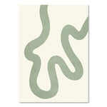 Orluxia Green Plant Decorative Painting – Modern Canvas Wall Art