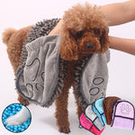 Orluxia Super Absorbent Pet Bath Towel – Quick-Dry Microfiber Dog & Cat Bathrobe