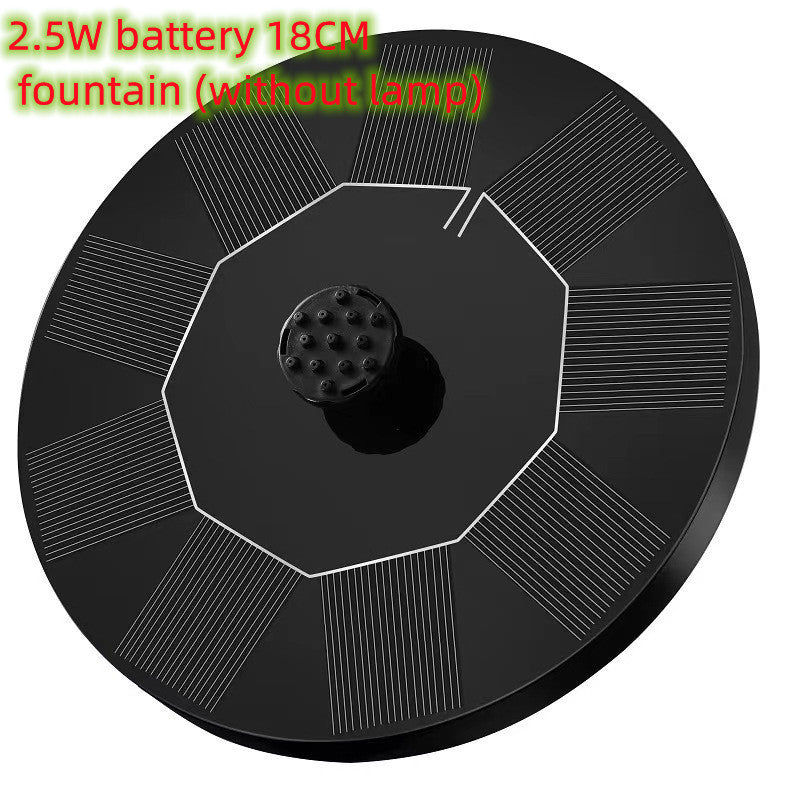 Orluxia Solar Fountain Outdoor Floating Water Pump for Bird Bath, Garden & Pond Decoration