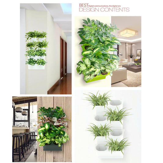 Orluxia Stackable Wall Hanging Vertical Planter