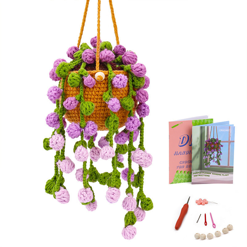 Orluxia Decorative Plant Crochet Hook Material Kit