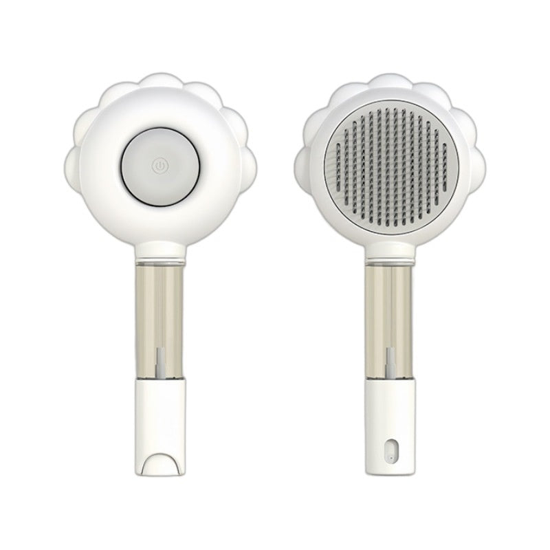 Orluxia 2-in-1 Self-Cleaning Dog & Cat Grooming Brush with Spray