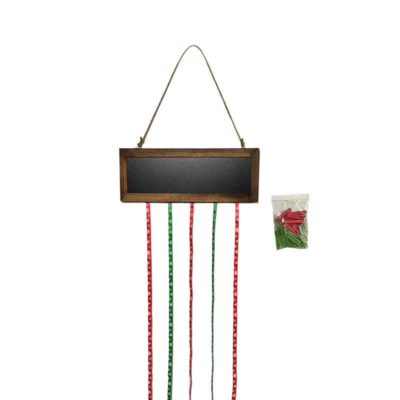 Orluxia Wooden Wall Clip Photo Display