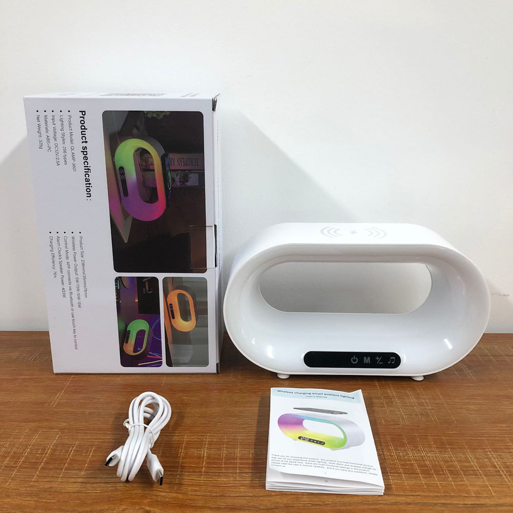 Orluxia Multi-Function 3-in-1 Smart LED Night Light with APP Control, RGB Desk Lamp