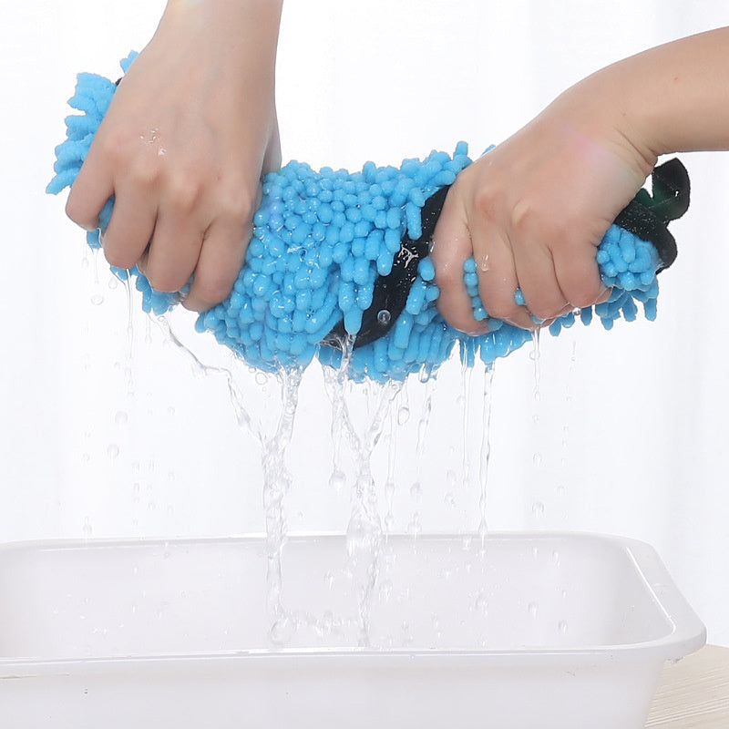 Orluxia Super Absorbent Pet Bath Towel – Quick-Dry Microfiber Dog & Cat Bathrobe