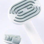 Orluxia Pet Comb for Cats & Dogs – Self-Cleaning Hair Removal Brush, Grooming Tool