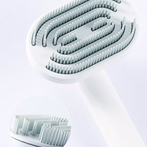 Orluxia Pet Comb for Cats & Dogs – Self-Cleaning Hair Removal Brush, Grooming Tool
