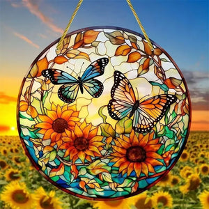 Orluxia Creative Butterfly Theme Acrylic Wall Hanging Decoration