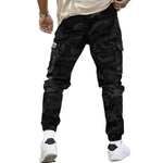 Orluxia European Size American Retro Multi-Pocket Camouflage Cargo Pants