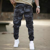 Orluxia European Size American Retro Multi-Pocket Camouflage Cargo Pants