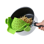 Orluxia Kitchen Silicone Pot Side Drain Stopper – Leak-Proof & Spill-Resistant