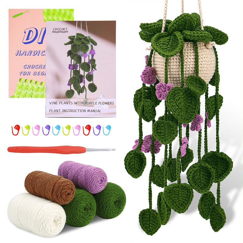 Orluxia Decorative Plant Crochet Hook Material Kit