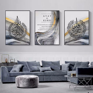 Orluxia Modern Living Room Canvas Wall Art