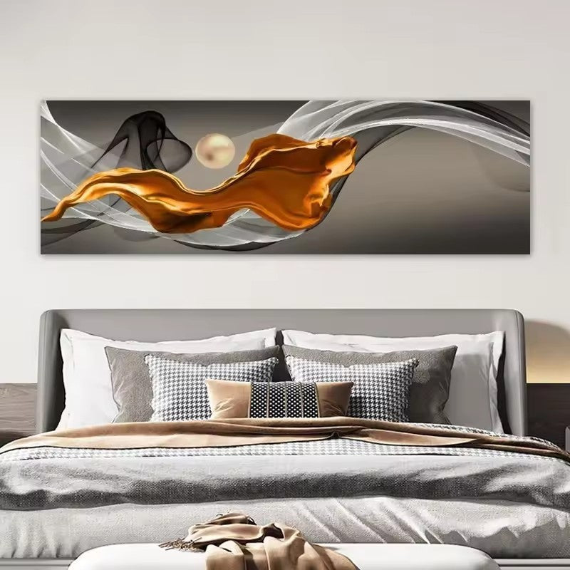 Orluxia HD Single City Night Scene Canvas Painting – Modern Wall Art