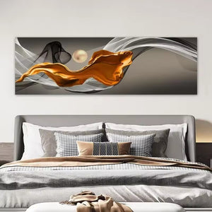 Orluxia HD Single City Night Scene Canvas Painting – Modern Wall Art